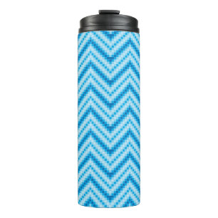 Chevron Pattern Background Thermal Tumbler