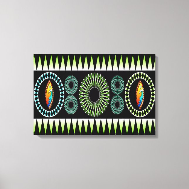 Chevron  Pattern Canvas Print (Front)