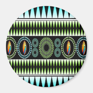 Chevron Pattern Magnet