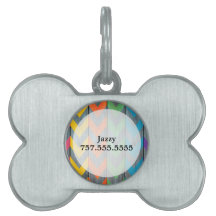 Chevron Pattern On Wood Texture by Shirley Taylor