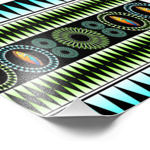 Chevron Pattern Photo Print