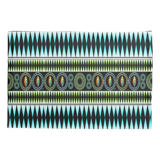 Chevron  Pattern Pillowcase (Back)