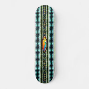 Chevron  Pattern Skateboard