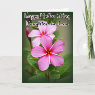 Chevron Pretty Flower Love Card
