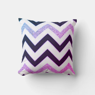 Chevron Purple Cushion
