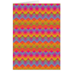 Chevron Rainbow Pattern