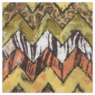 Chevron Safari Fabric