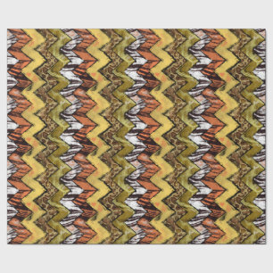 Chevron Safari Wrapping Paper