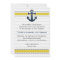 chevron stripes, anchor, nautical wedding invites