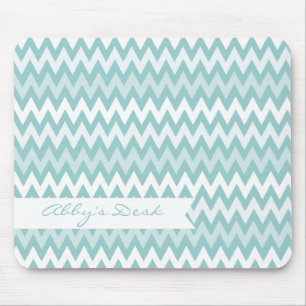 Chevron Tri-tone Pattern Mouse Mat