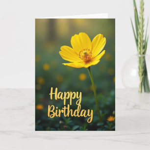 Chevron Vibrant Bloom Card