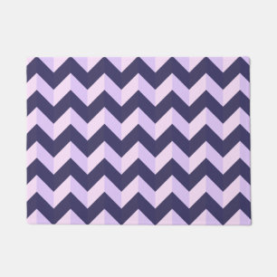 Chevron Violet Doormat
