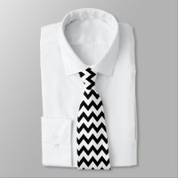 Chevron Zig Zag Pattern Chic Black White Scandi