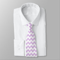 Chevron Zig Zag Pattern Chic Lilac White Scandi