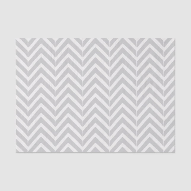 Chevron Zig Zag Pattern Tissue Paper (Front)