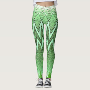 Chevron zigzag "Ratti_Creative_Arts" Legging
