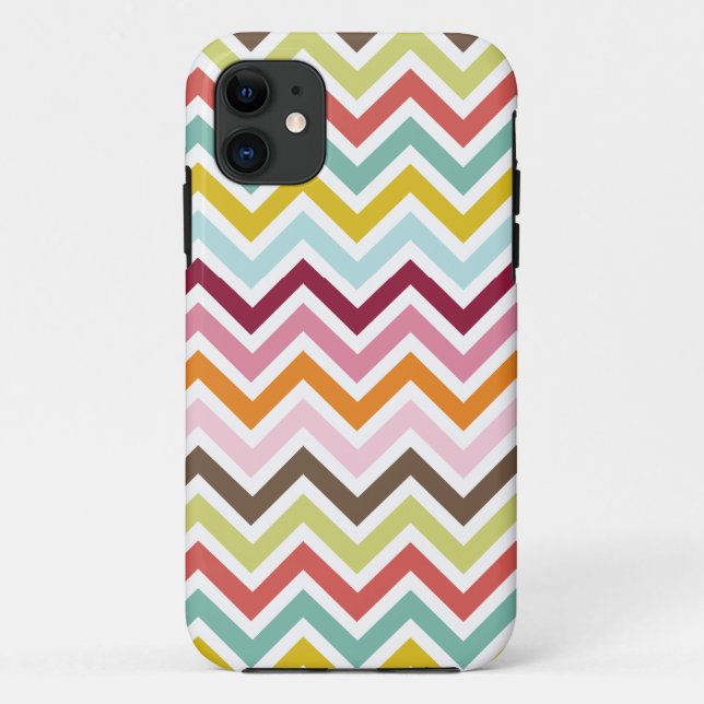 Chevron Zigzag Stripes Case-Mate iPhone Case (Back)