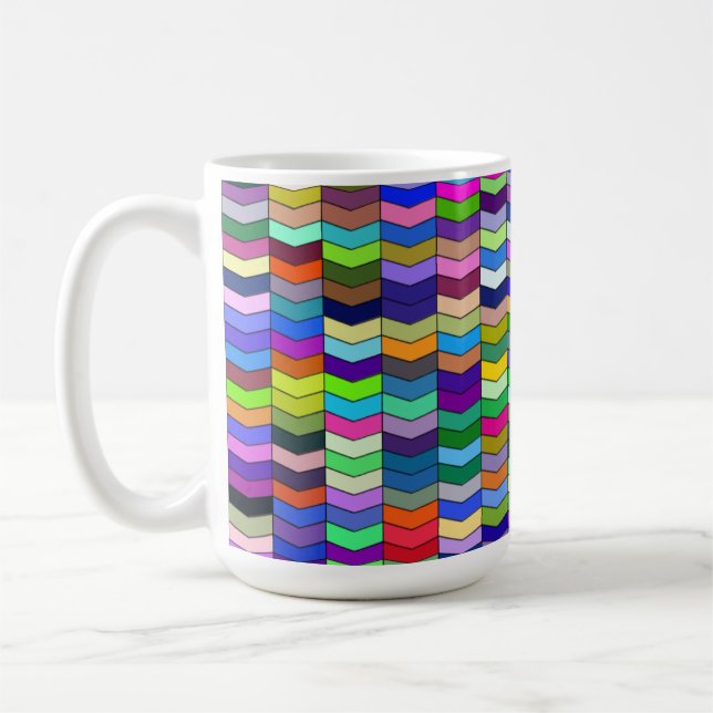 Chevrons 15oz Mug (Left)