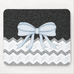 Chevrons Pattern Shower Party Office Destiny Mouse Mat