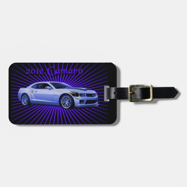 Chevy: 2012 Camaro Luggage Tag (Front Horizontal)