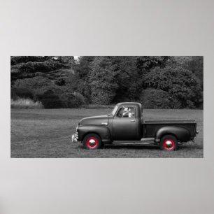 Chevy 3100 Truck Poster