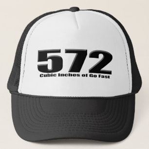 Chevy 572 big block go fast trucker hat