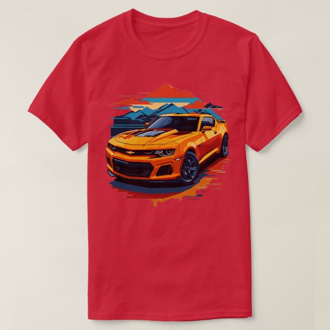 Chevy Camaro Zl1 T-Shirt (Design Front)