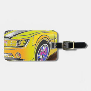 Chevy Camero Luggage Tag