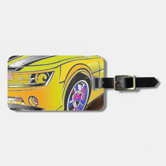 Chevy Camero Luggage Tag (Front Horizontal)
