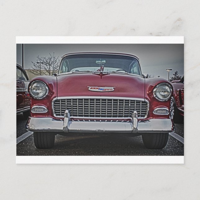 Chevy Classic Car HDR Photo Picture Gift Shirt Mug Postcard (Front)