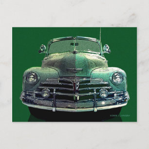 Chevy Convertible Postcard
