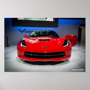 Chevy Corvette Stingray Poster