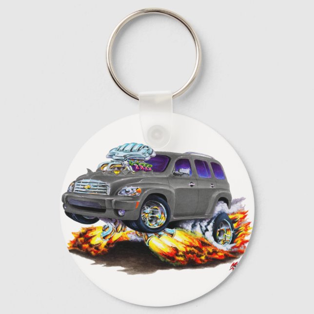 Chevy HHR Grey Truck Key Ring (Front)