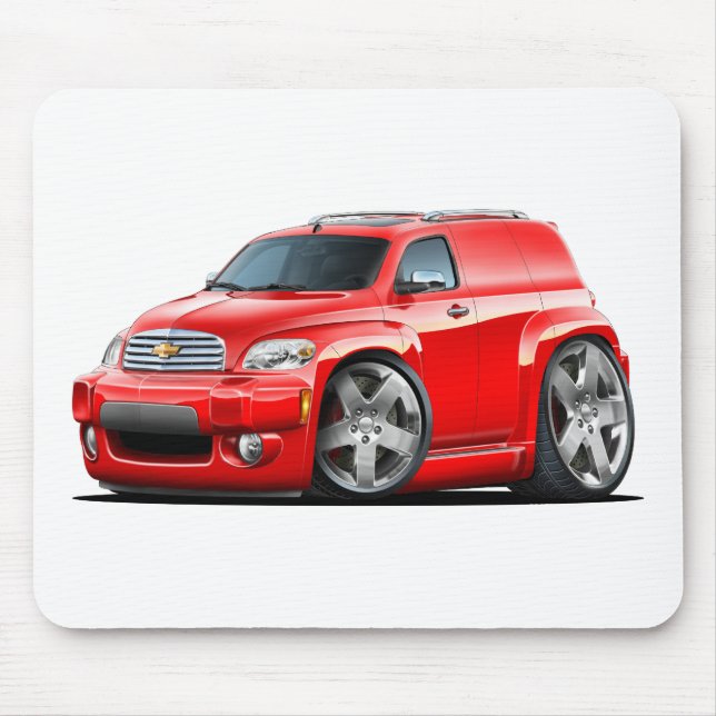 Chevy HHR Red Panel Truck Mouse Mat (Front)