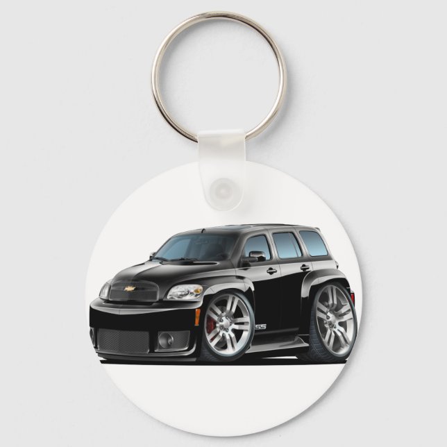 Chevy HHR SS Black Truck Key Ring (Front)