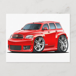 Chevy HHR SS Red Truck Postcard