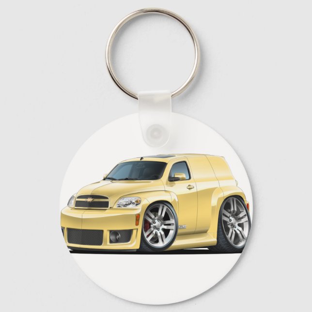 Chevy HHR SS Tan Panel Truck Key Ring (Front)