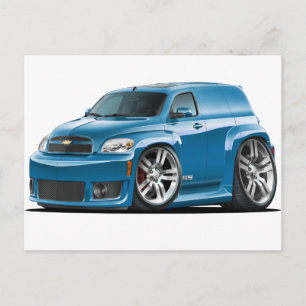 Chevy HHR SS Teal Panel Truck Postcard