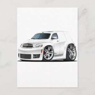 Chevy HHR SS White Panel Truck Postcard