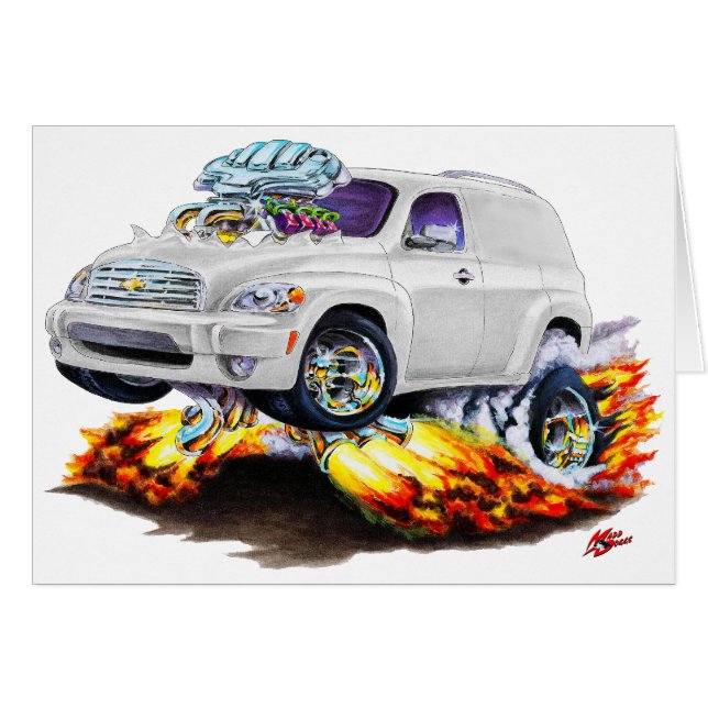 Chevy HHR White Panel Truck (Front Horizontal)