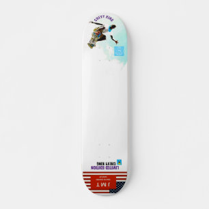 CHEVY KING  OFFICIAL PROJMT 7 3/4" Skateboard Deck