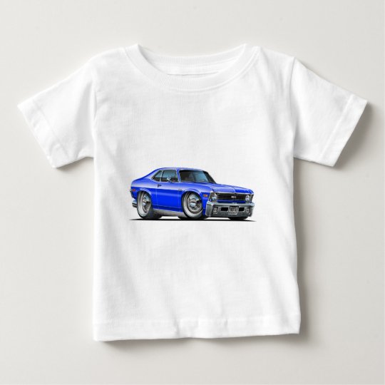 Chevy Nova Blue Car Baby T-Shirt