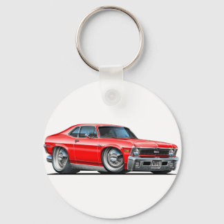Chevy Nova Red Car Key Ring