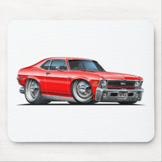 Chevy Nova Red Car Mouse Mat