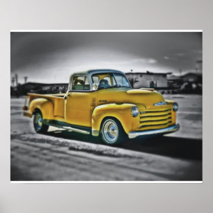 Chevy Pick Up Poster
