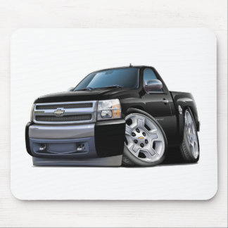Chevy Silverado Black Truck Mouse Mat