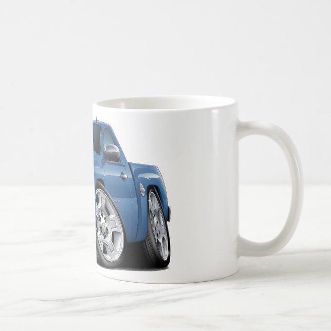 Chevy Silverado Blue Granite Truck Coffee Mug (Right)