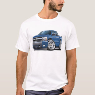 Chevy Silverado Dualcab Blue Granite Truck T-Shirt