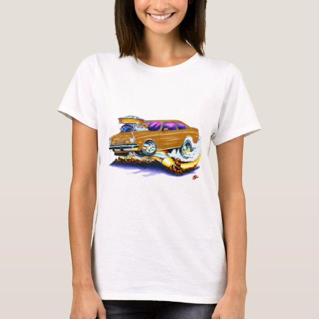 Chevy Vega Brown Car T-Shirt (Front)