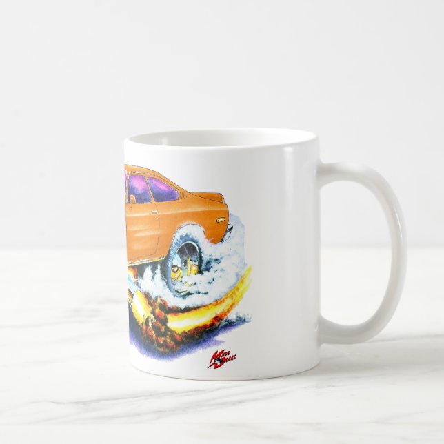 Chevy Vega Orange Car Coffee Mug (Right)